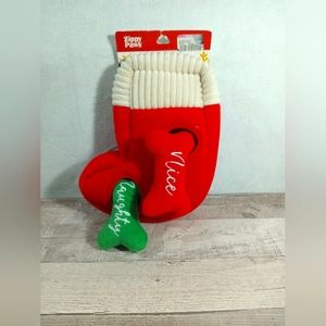Christmas stocking dog toys